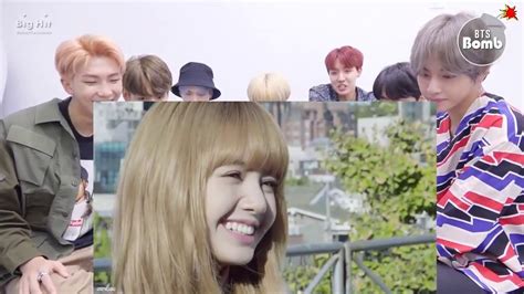 bts reaction to lisa